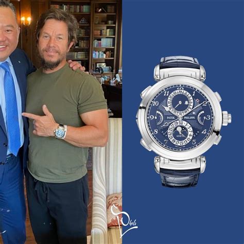 Mark Wahlberg's Exclusive Watch Collection: Patek Philippe, .